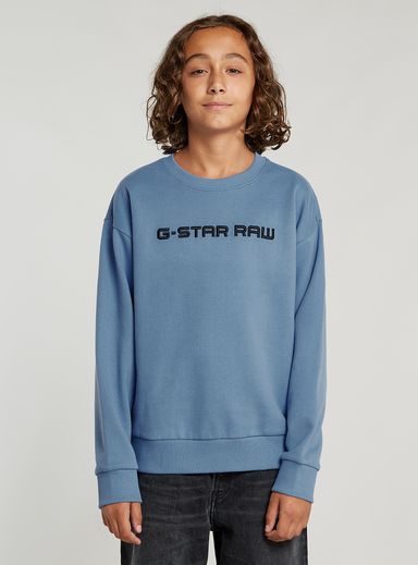 Kids Unisex Sweater Loose Unbrushed